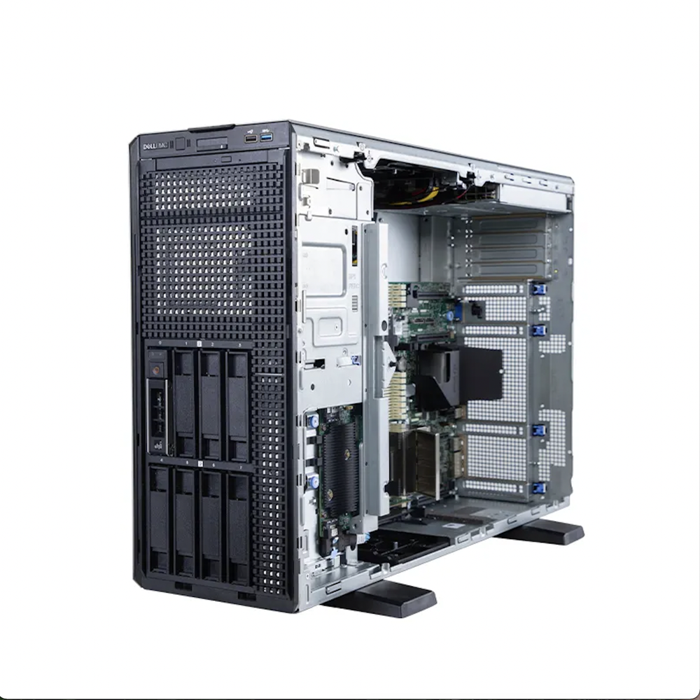 Amazing Deal Poweredge T550 Tower Server E-2388g 16g 3200 Ram SSD 1tb 600w Used Dells Server