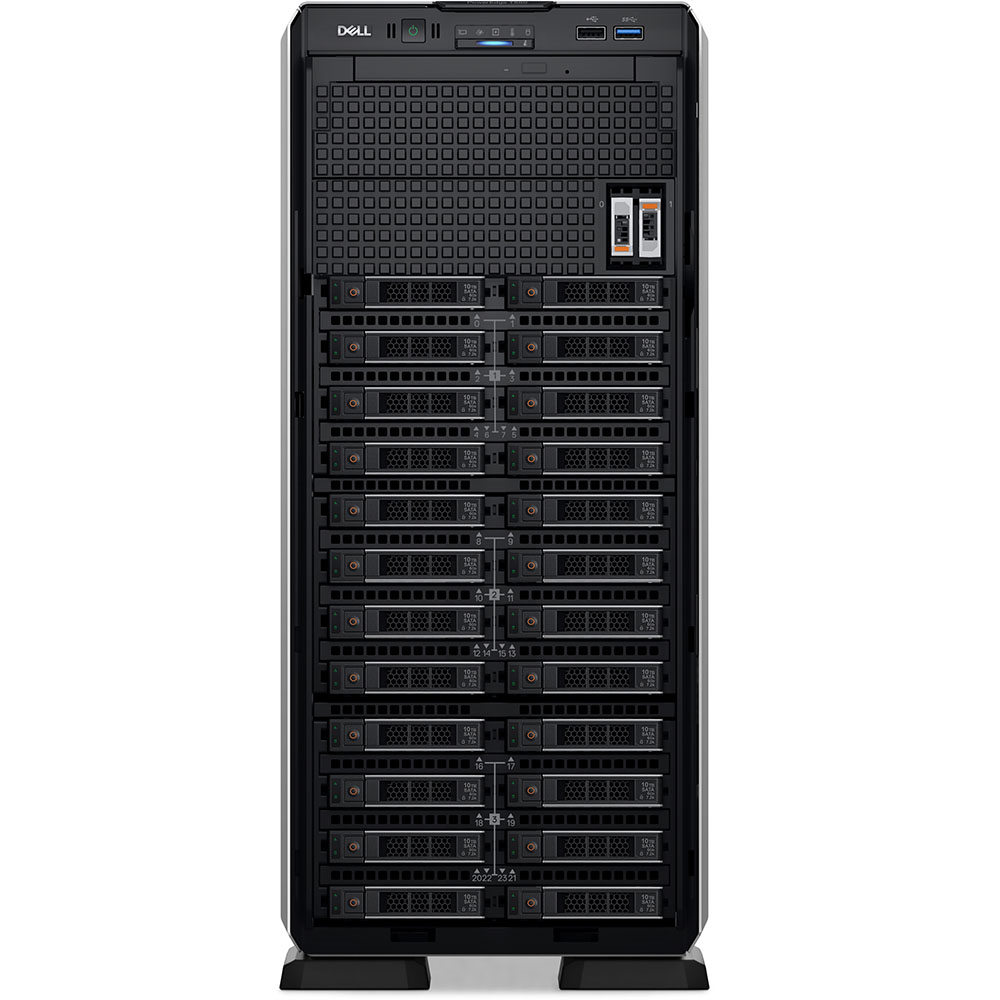 Amazing Deal Poweredge T550 Tower Server E-2388g 16g 3200 Ram SSD 1tb 600w Used Dells Server