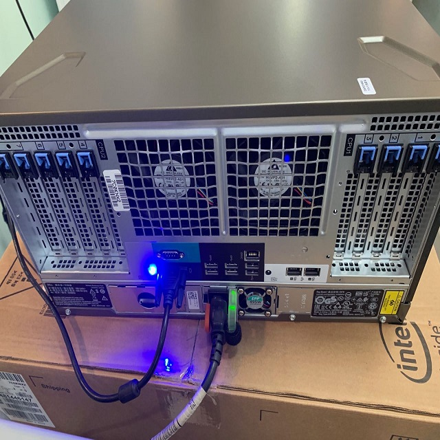 Amazing Deal Poweredge T550 Tower Server E-2388g 16g 3200 Ram SSD 1tb 600w Used Dells Server