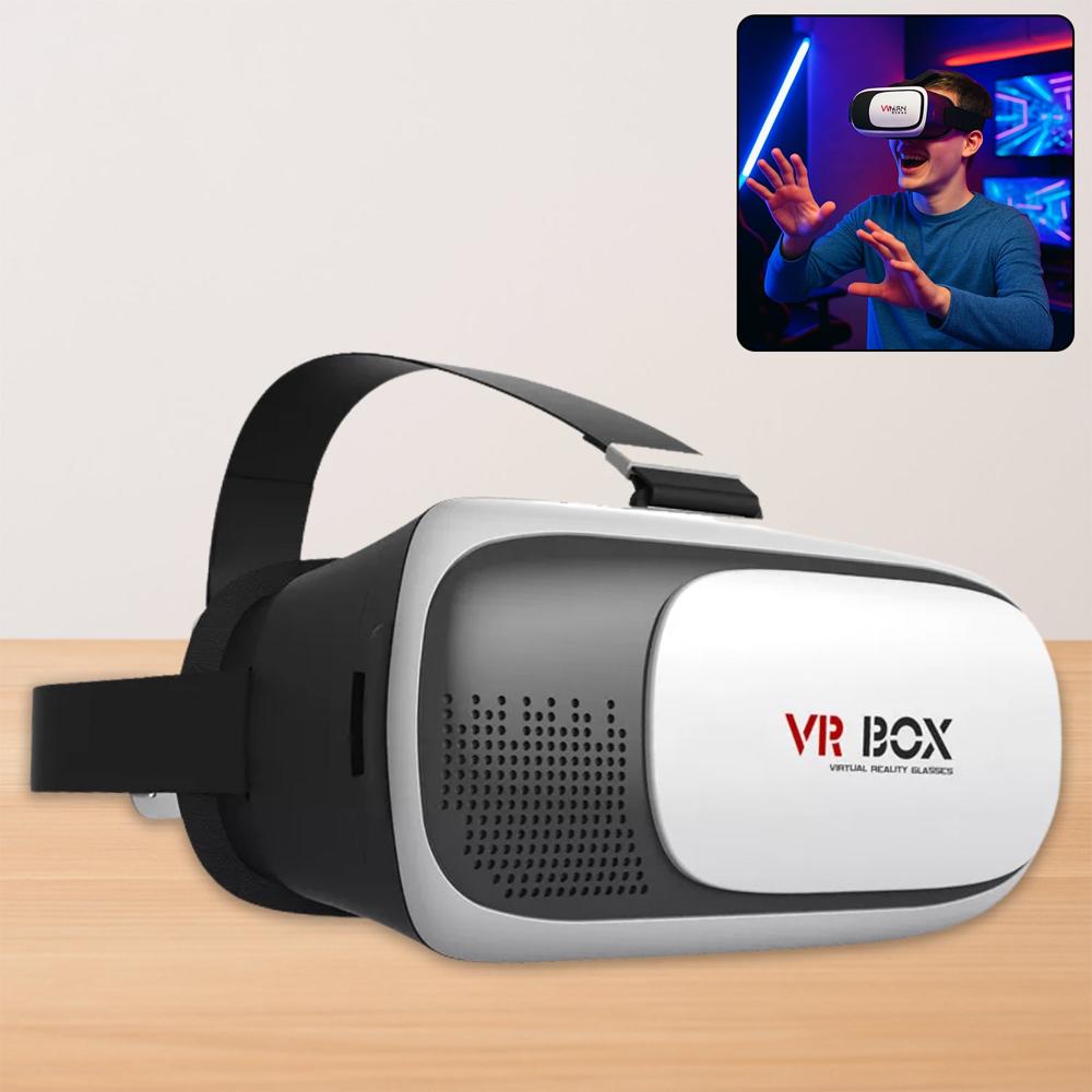 3d Vr Box Virtual Reality Glasses - Color: Mix