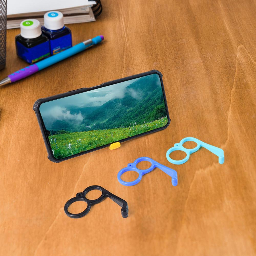 Plastic Hand Mobile Stand (Mix Color / 50 Pc)