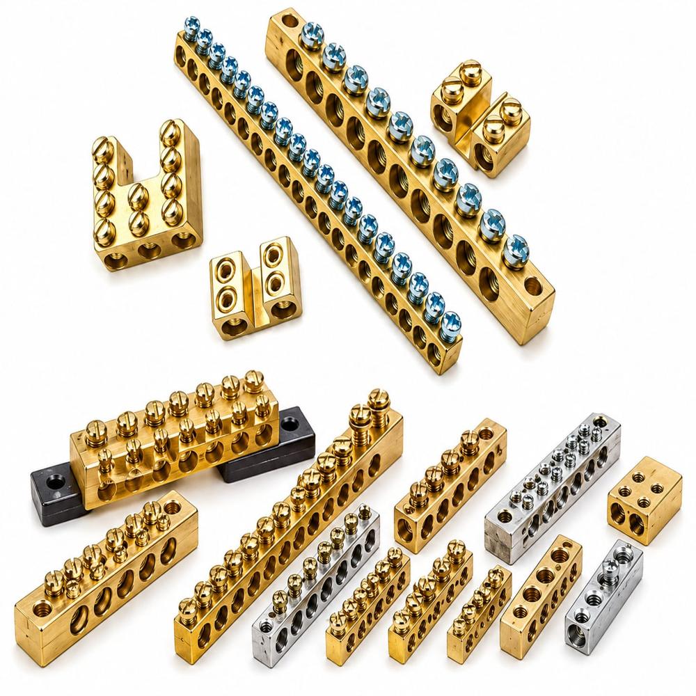 brass power distribution block