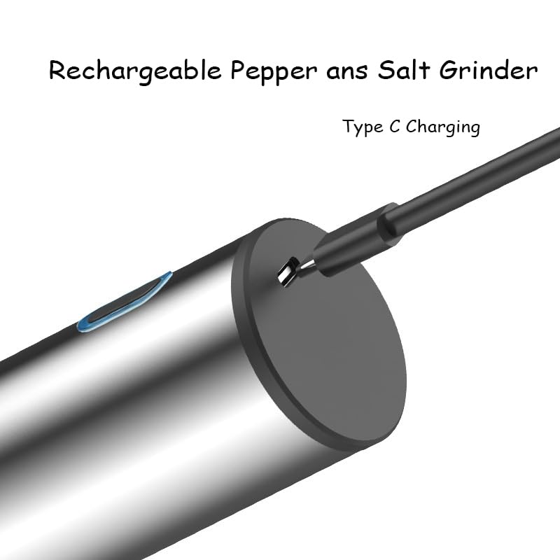 Automatic Electric Pepper Grinder with Light