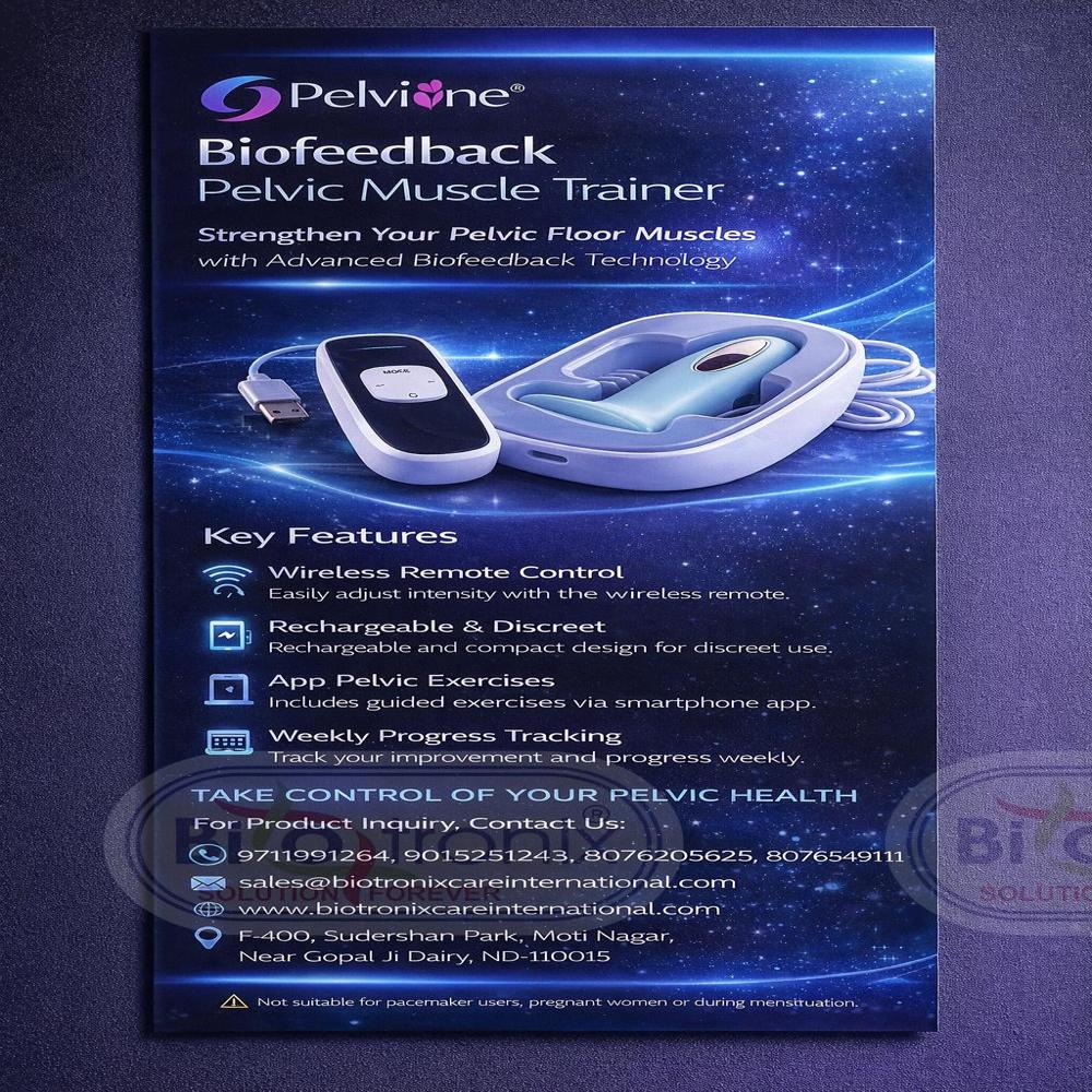 Professional Women Pelvic Therapy Equipment with Wireless Connectivity