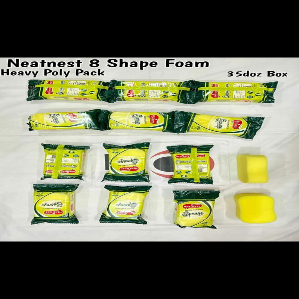 Neatnest 8 Shape Foam - Eva Foam 28x28 Cm, Multi-color | Interlocking, Antibacterial, Hand Washable Mat