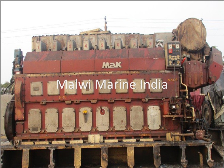 MAK - 9M25 - 8M25 - 6M25 - M25C - DIESEL ENGINE GENERATOR