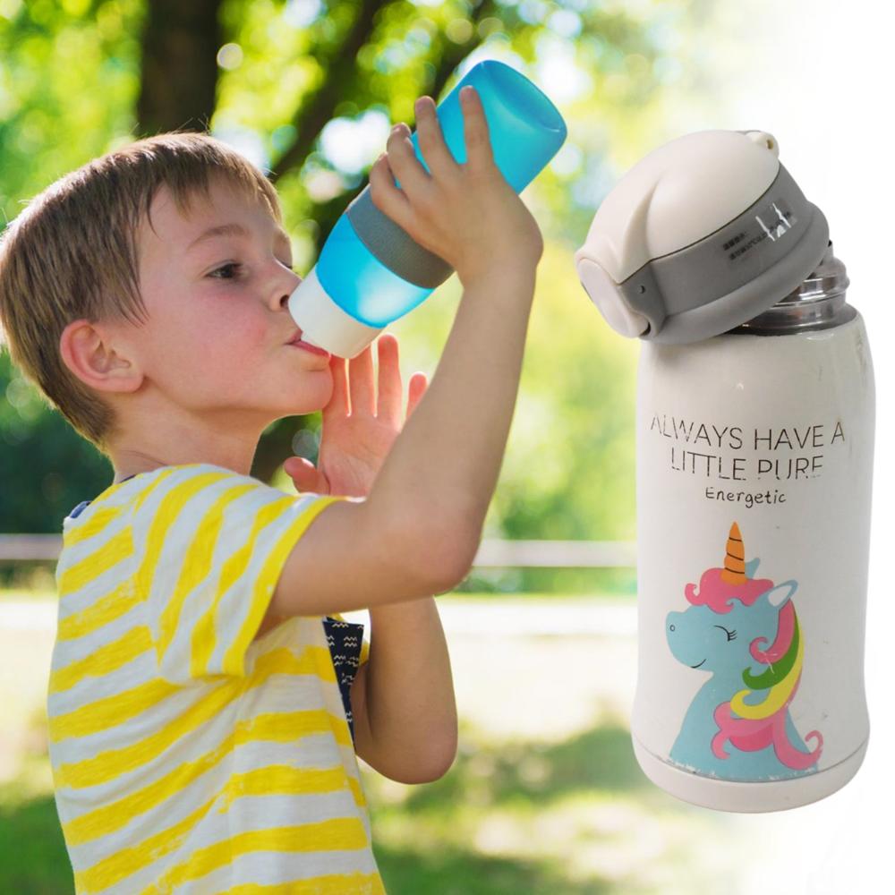 Stainless Steel Double Wall Vacuum-Insulated Drink Water Bottle (500 ML Approx)