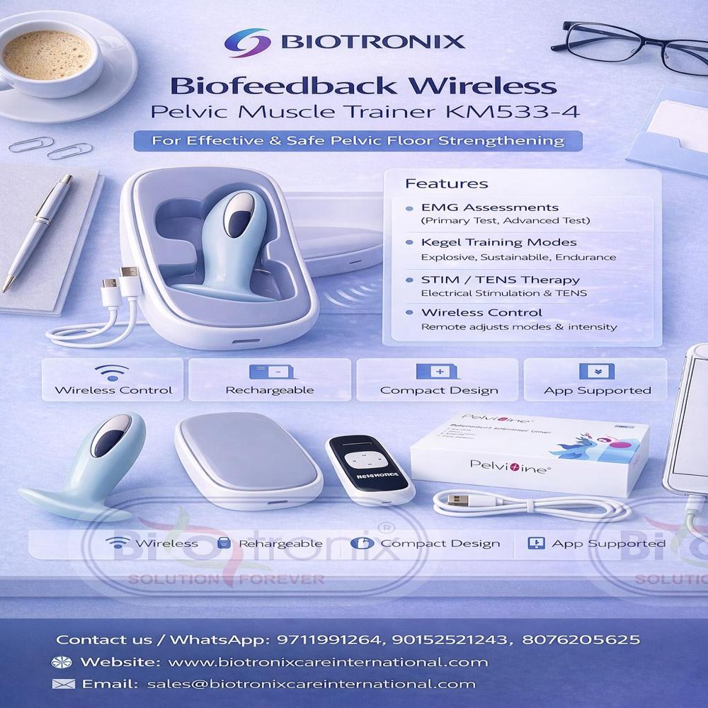 Wireless Pelvic Muscle Recovery System for Postpartum Physiotherapy Care