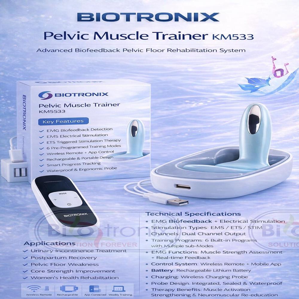 KM-533-4 Smart Pelvic Floor Trainer for Urinary Leakage Rehabilitation