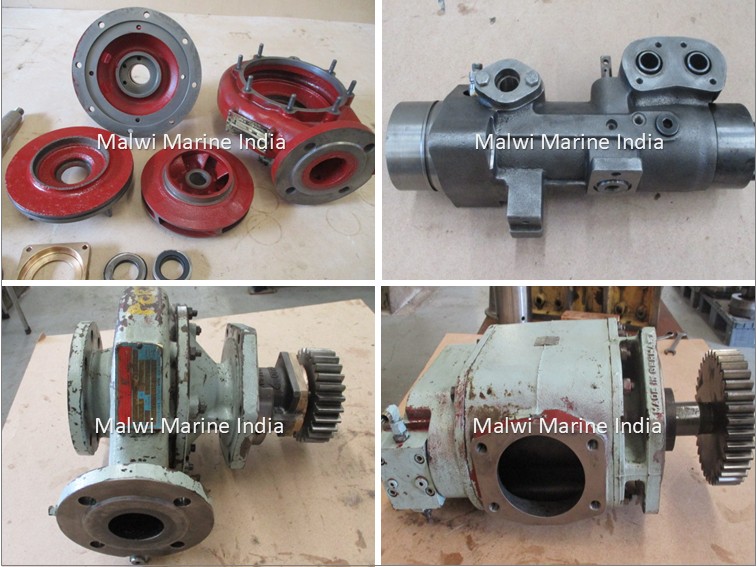 MAK - 9M25 - 8M25 - 6M25 - M25C - FUEL - WATER - OIL - PUMP