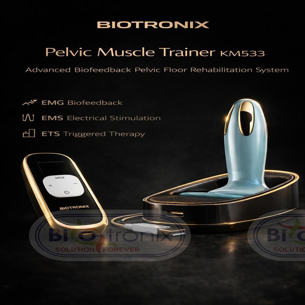 Advanced EMG Biofeedback Pelvic Device for Daily Muscle Coordination