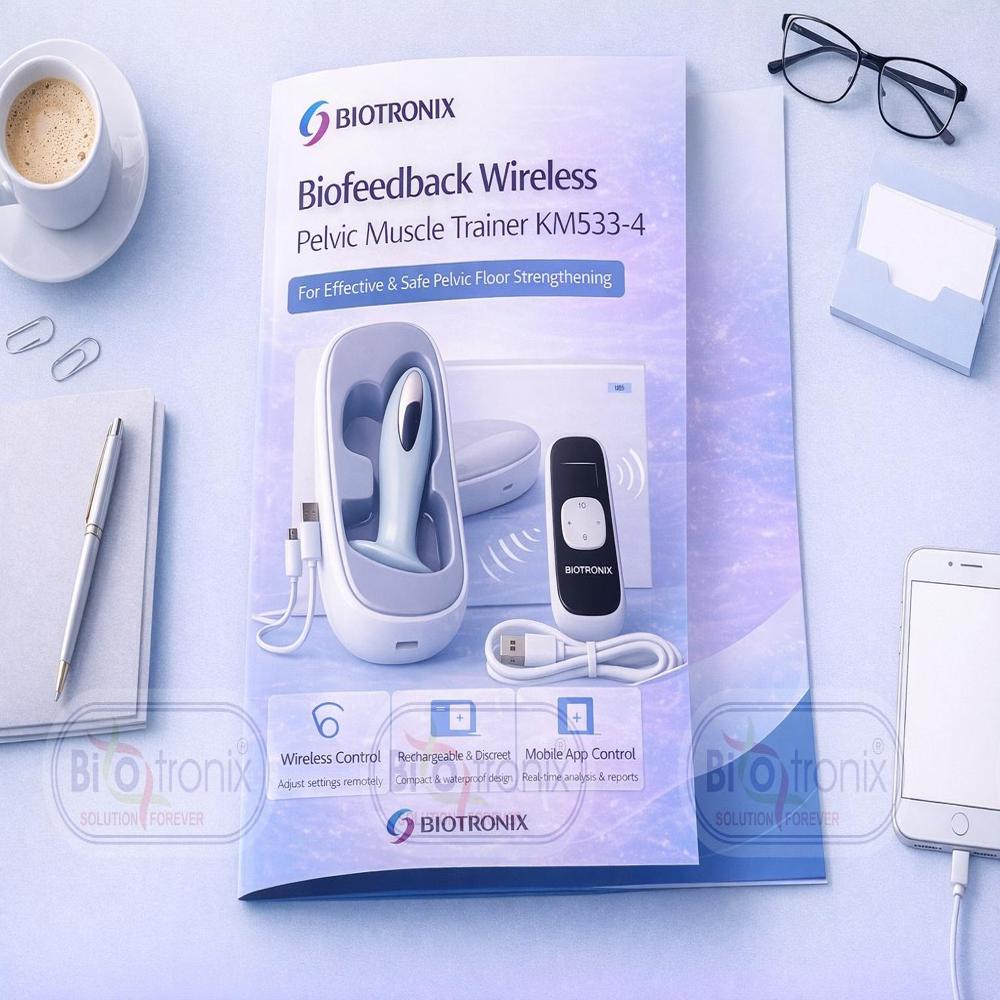 Advanced EMG Biofeedback Pelvic Device for Daily Muscle Coordination