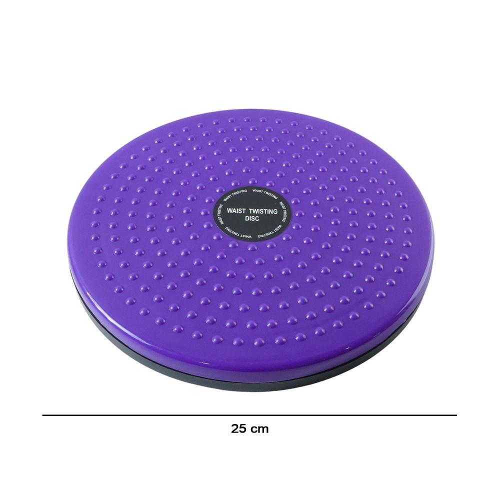 Waist Twisting Disc With Massage Function (1 Pc) - Color: Mix
