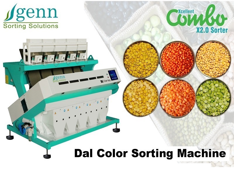 Dal Color Sorting Machine - Accuracy: 99.9  %