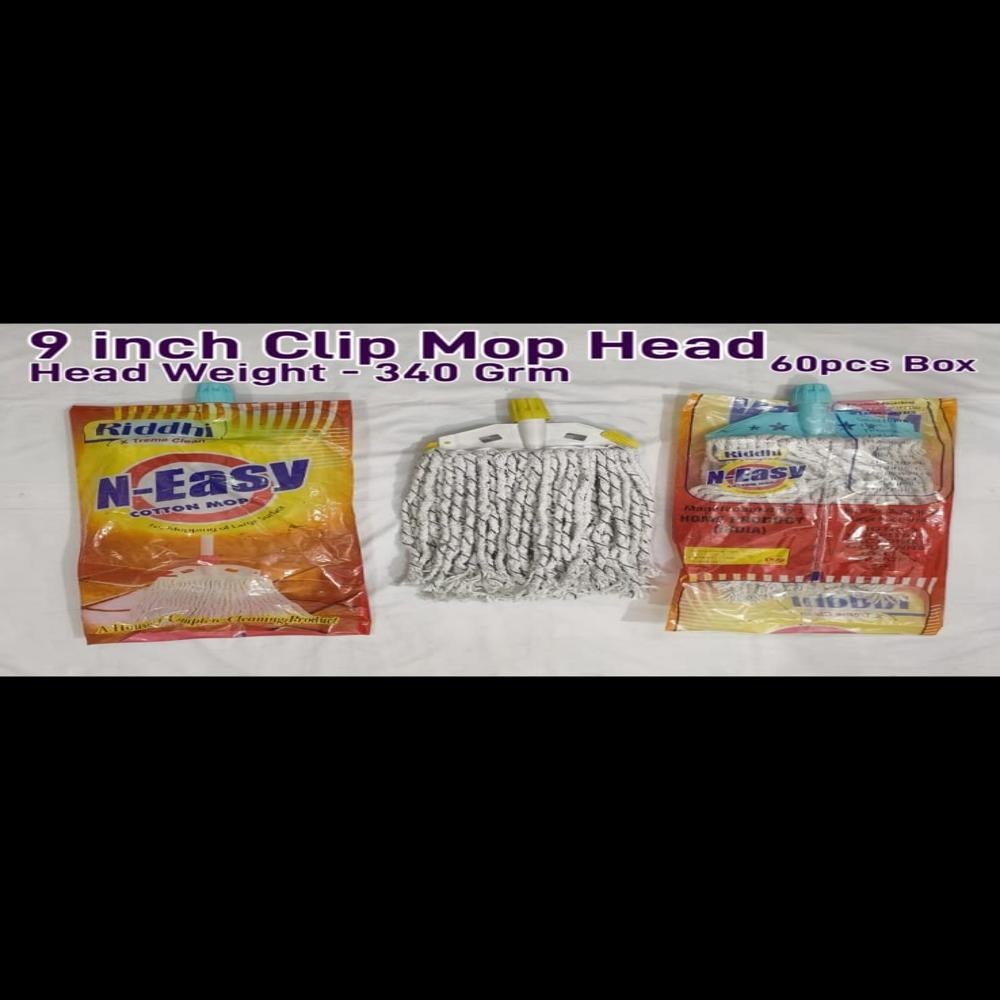 9 Inch Clip Mop Head