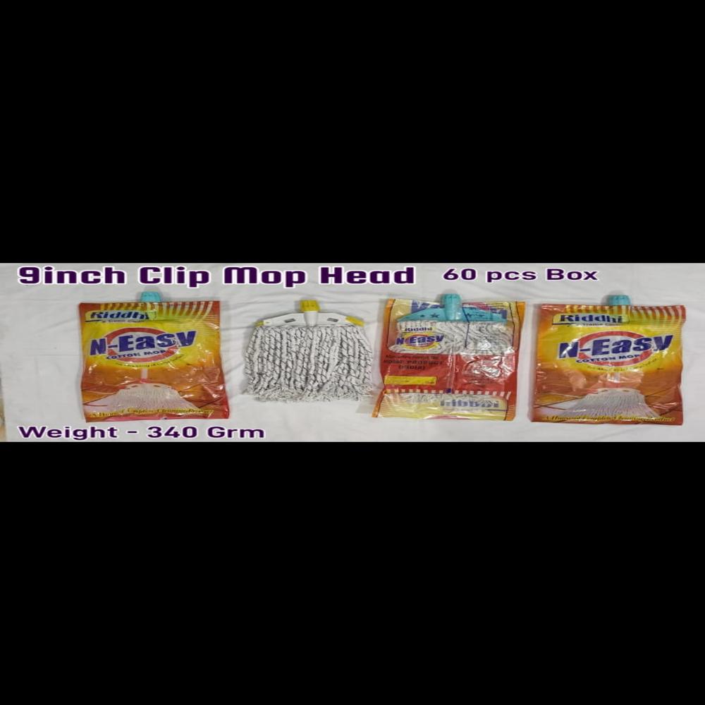 9 Inch Clip Mop Head