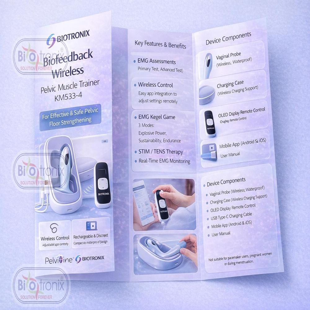 Wireless Pelvic Therapy System for Muscle Activation and Rehabilitation