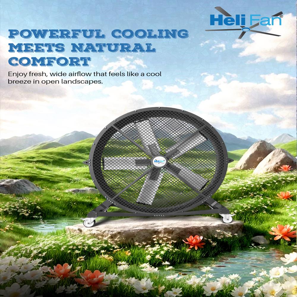 MOBILE HELIFAN(HVLS FAN)