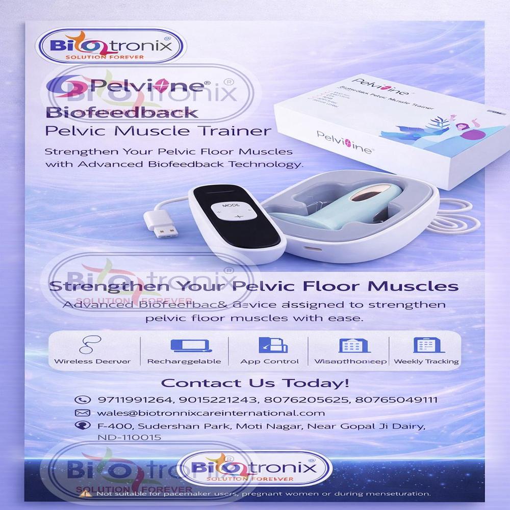 Professional Pelvic Rehabilitation Trainer with APP Controlled Functions