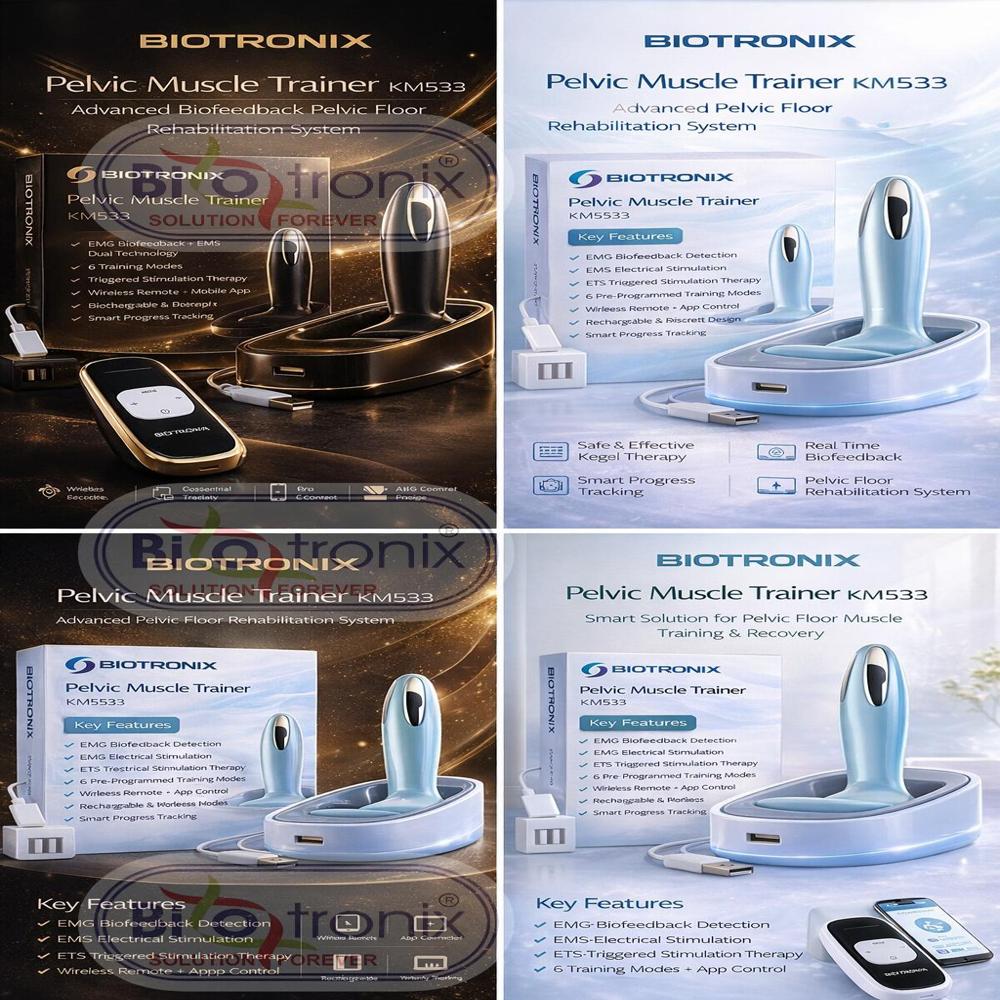 Professional Pelvic Rehabilitation Trainer with APP Controlled Functions