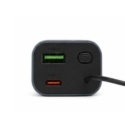 CC-13 65W Car Charger QC 5.0A + PD Fast Charging with AUX Support 