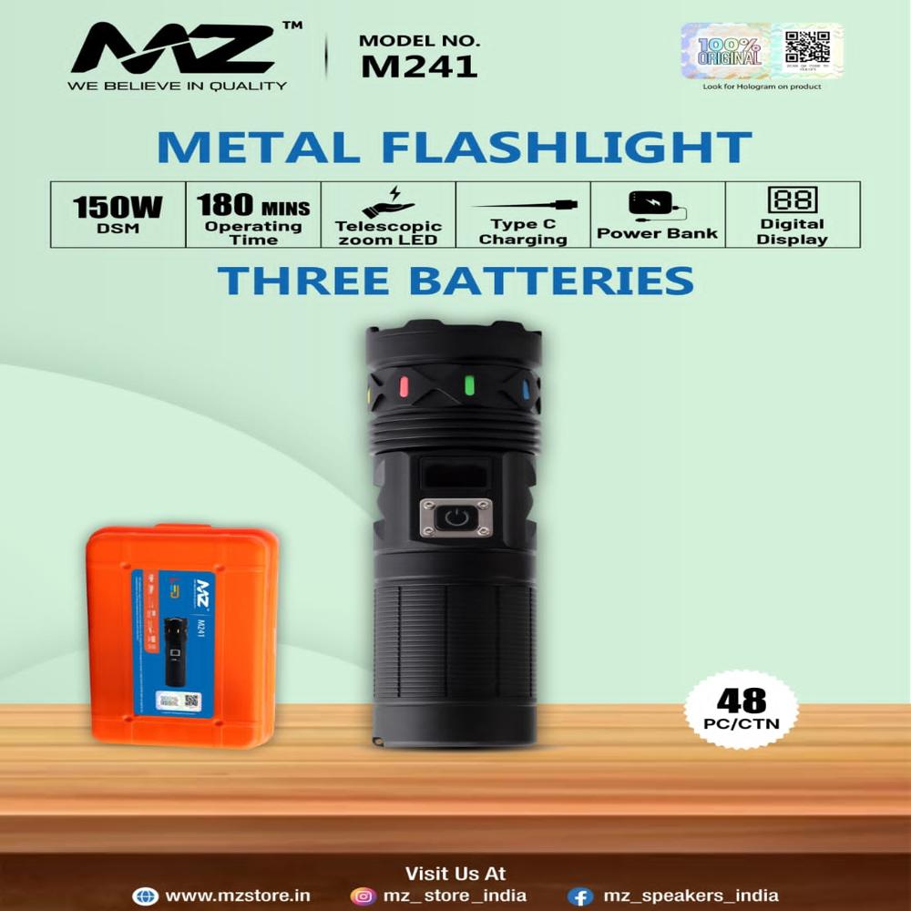 MZ M241 METAL FLASHLIGHT