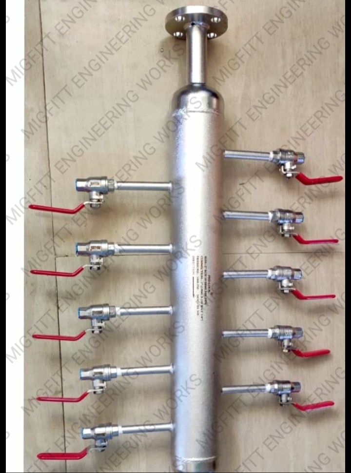 SS Air Header Instruments