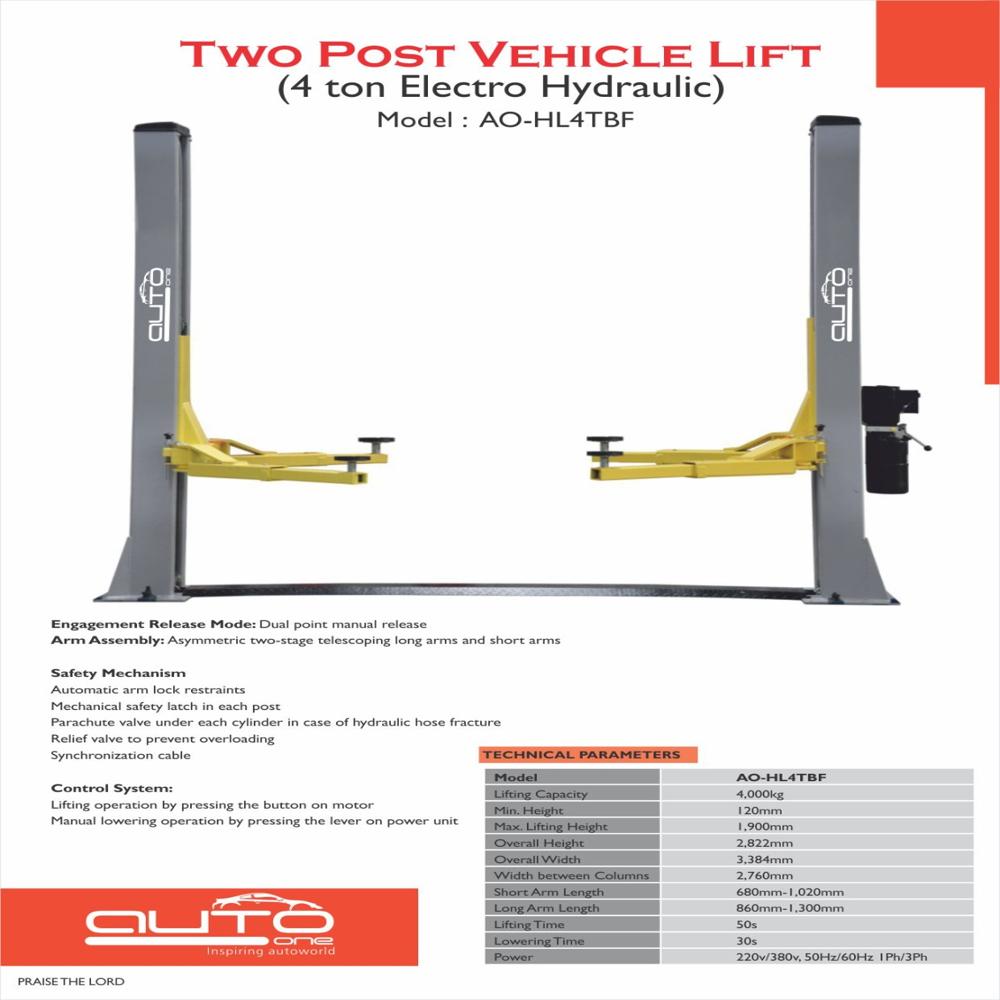 TWO POST LIFT