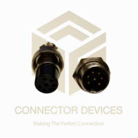 Circular Connector Mrs 16mm Gold Pin