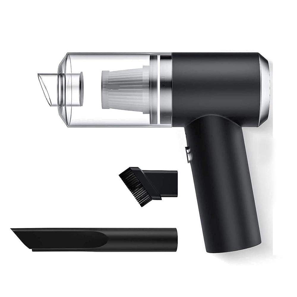 2 In 1 Wireless Vacuum Cleaner  120w Handheld Usb Rechargeable For Home & Car (1 Pc) - Color: Mix