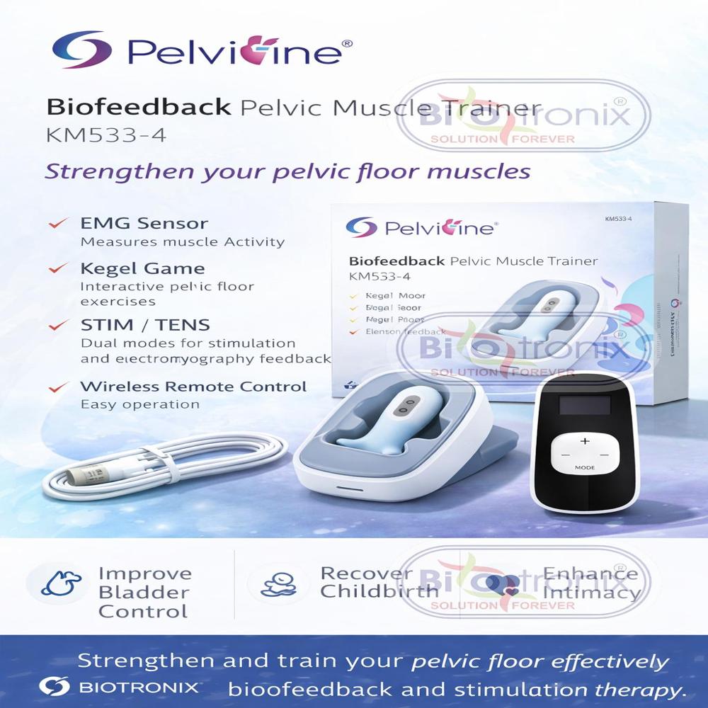 Advanced Pelvic Muscle Strengthening Machine for Physiotherapy Applications