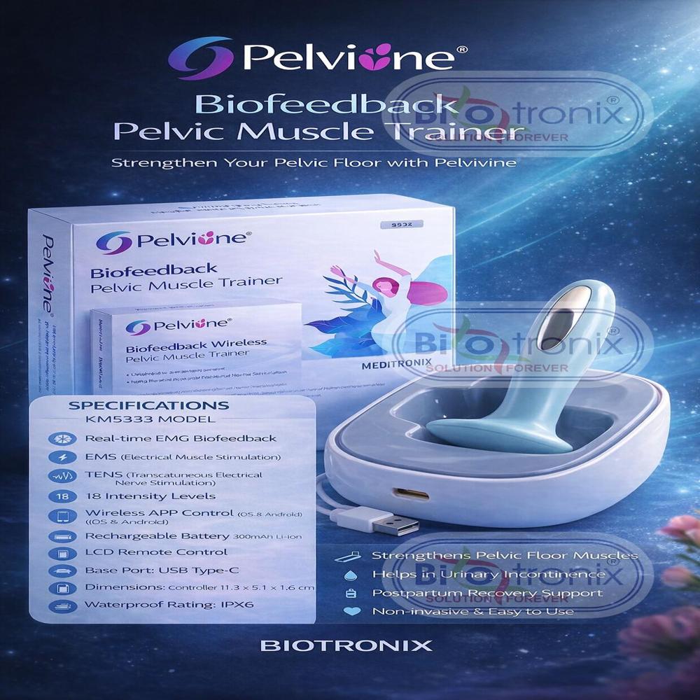 Advanced Pelvic Muscle Strengthening Machine for Physiotherapy Applications