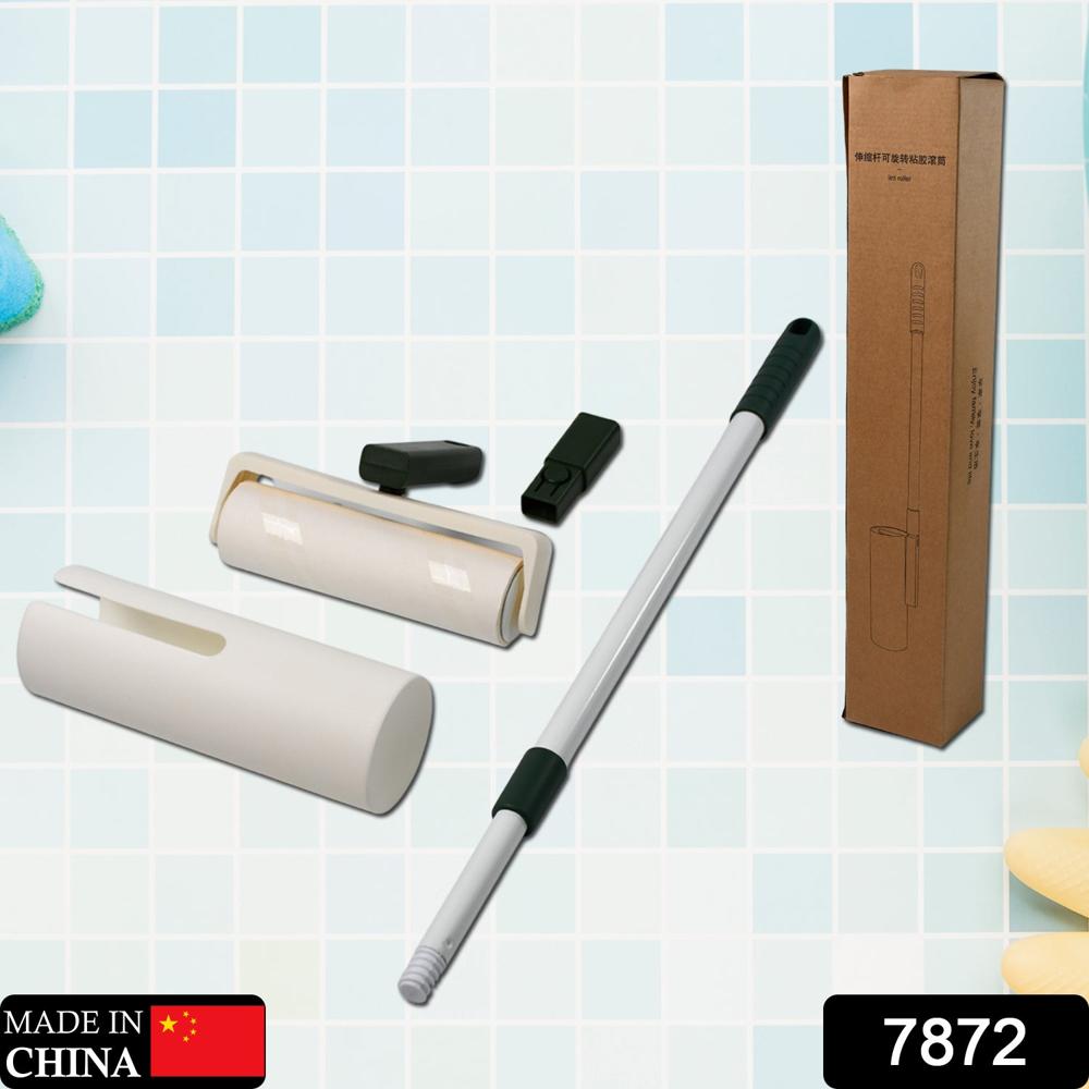 Washable Reusable Lint Roller with Extendable Handle for Carpet, Floor, and Sofa