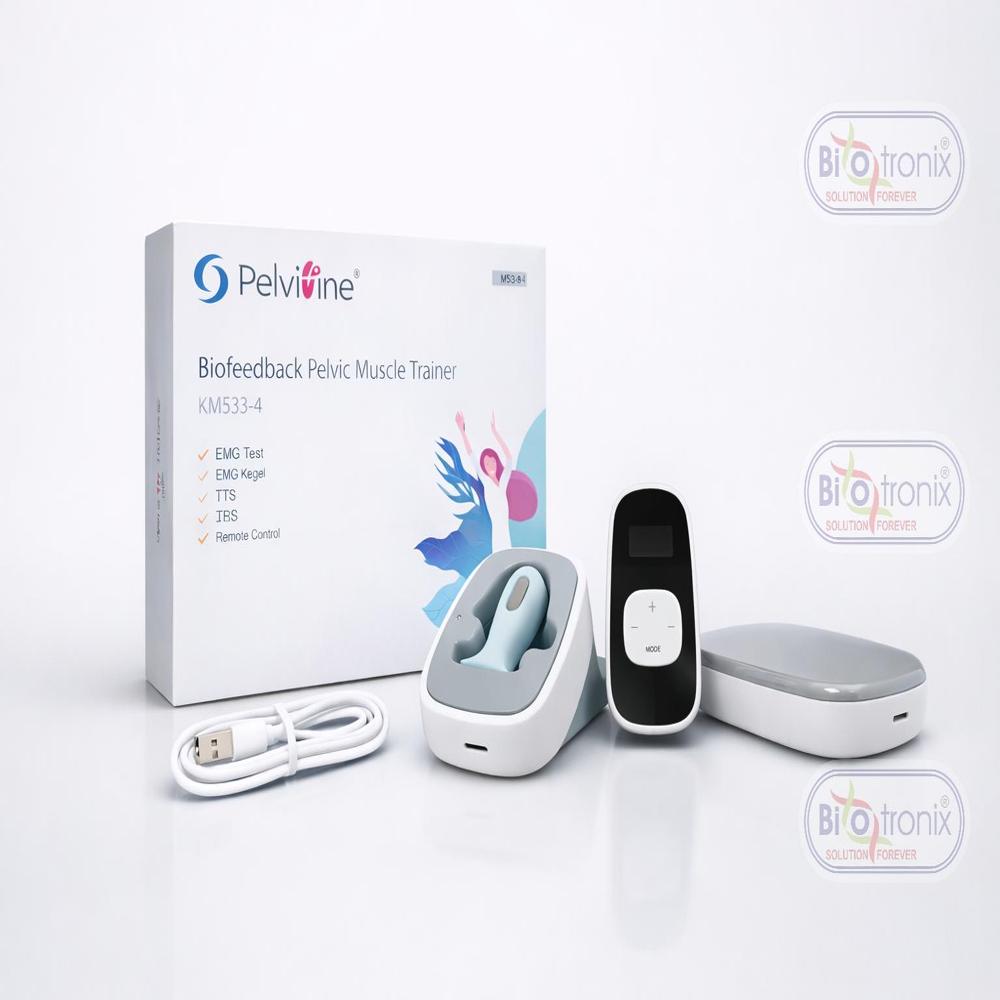 Wireless EMG Kegel Trainer for Bladder and Pelvic Stability Therapy