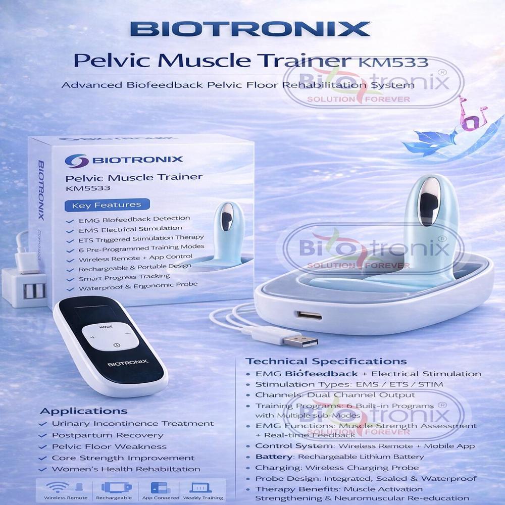 KM-533-4 Portable Pelvic Biofeedback Equipment for Women Rehabilitation