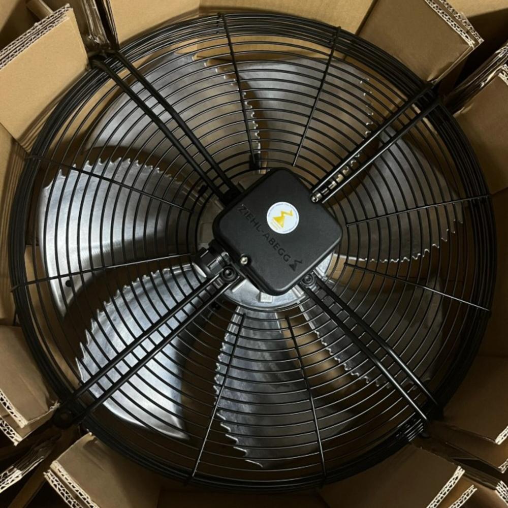 ZIEHL-ABEGG FE045-4DK.4I.V7 400V AC 1.1/0.66A 45089mm Ball Bearing Industrial METAL Centrifugal Fan