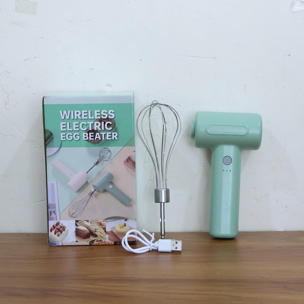 Cordless Electric Whisk & Egg Beater - (1 Pc)