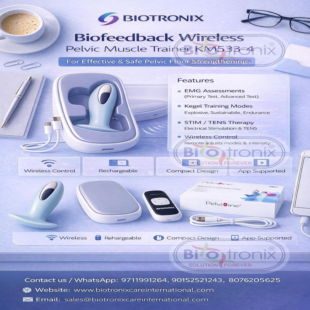 Wireless Pelvic Rehabilitation Machine for Women Health Physiotherapy