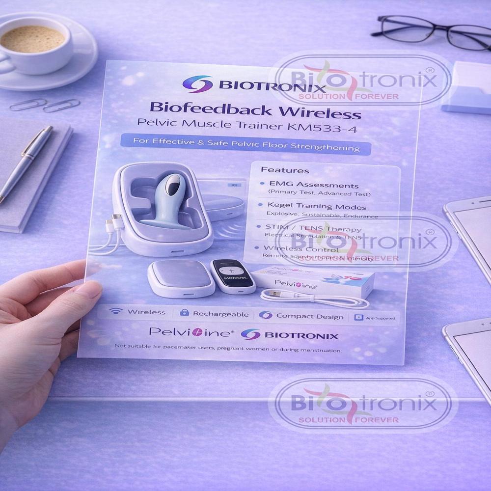 Wireless Pelvic Rehabilitation Machine for Women Health Physiotherapy
