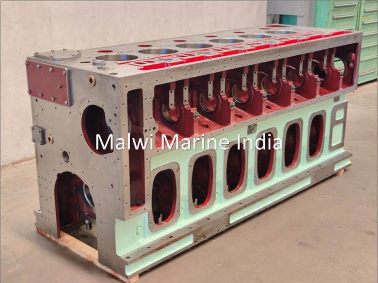 MAK - 9M20 - 8M20 - 6M20 - CYLINDER BLOCK - ENGINE FRAME