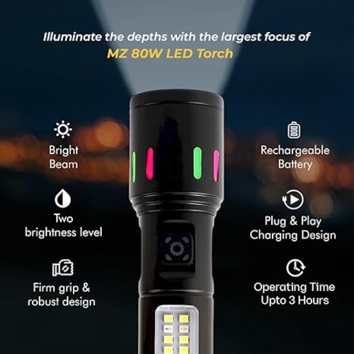 MZ M033 METAL FLASHLIGHT