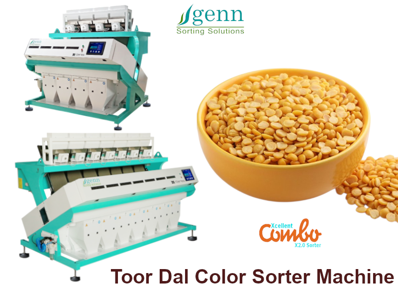 Toor Dal Color Sorter Machine - Accuracy: 99.9  %