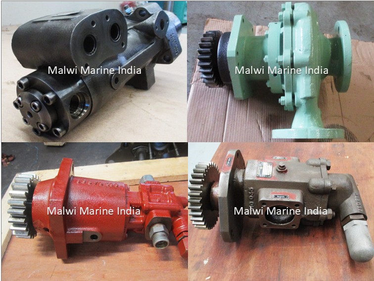 MAK - 9M20 - 8M20 - 6M20 - FUEL - WATER - OIL - PUMP