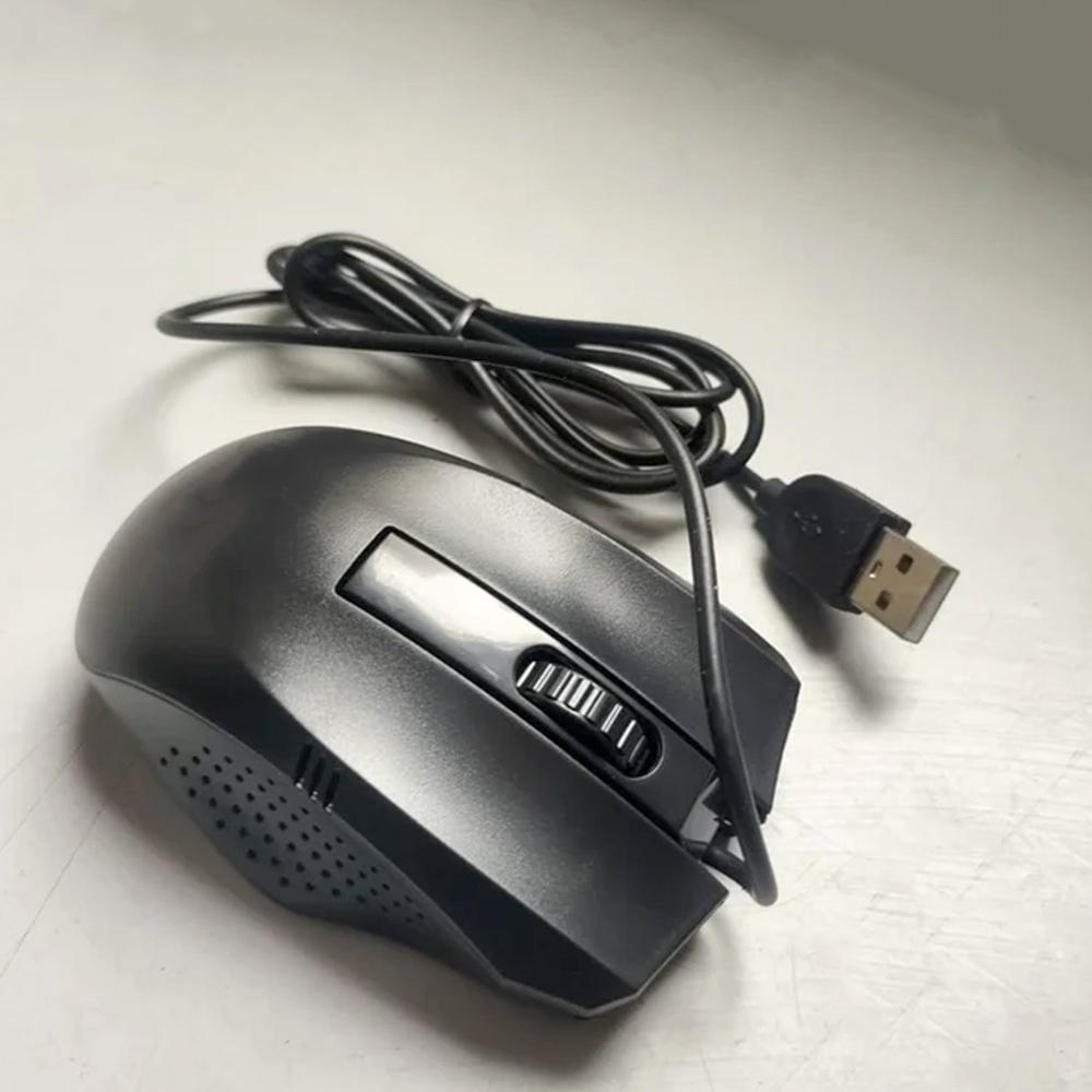 Computer / Laptop Wired Optical Mouse (1 Pc) - Color: Mix