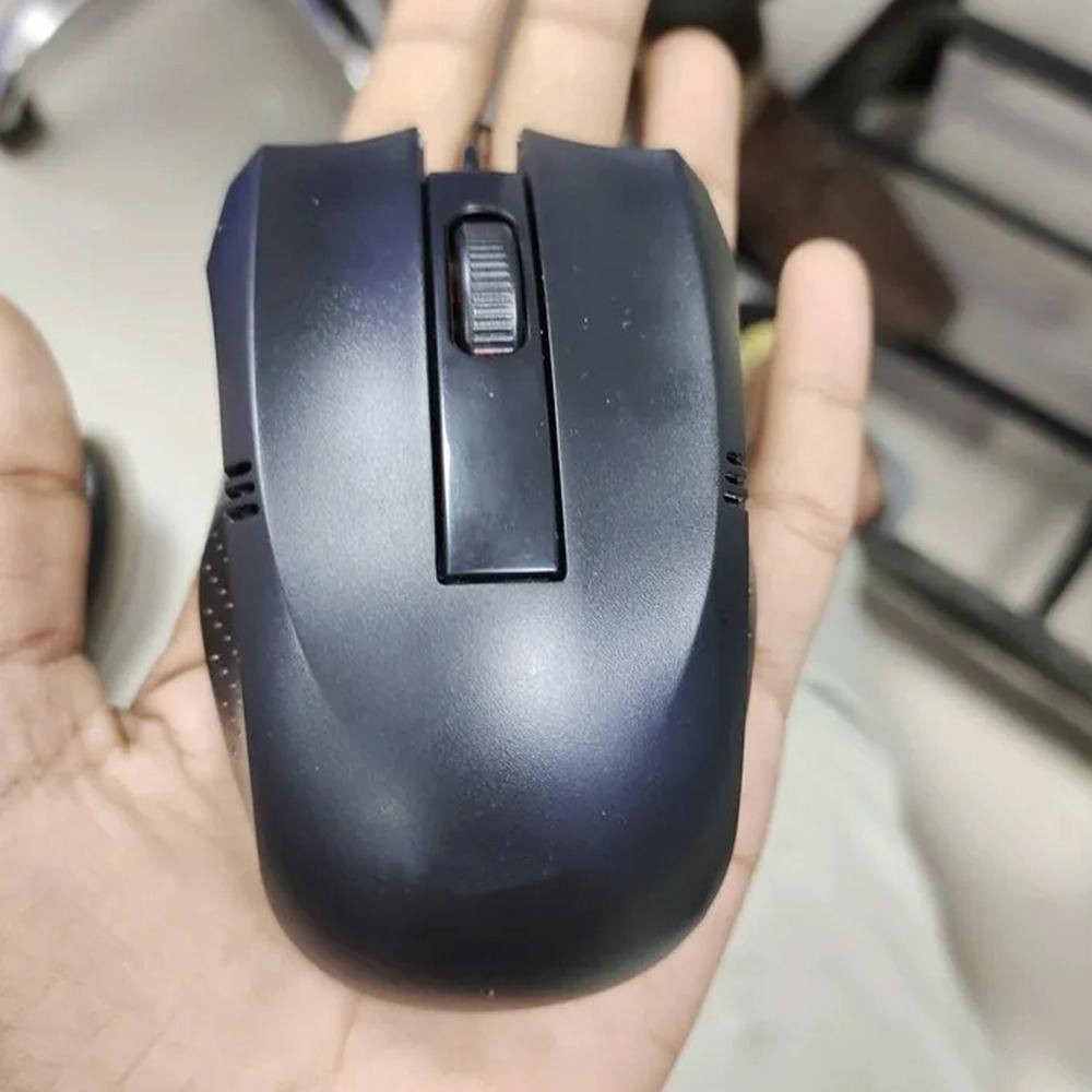 Computer / Laptop Wired Optical Mouse (1 Pc) - Color: Mix