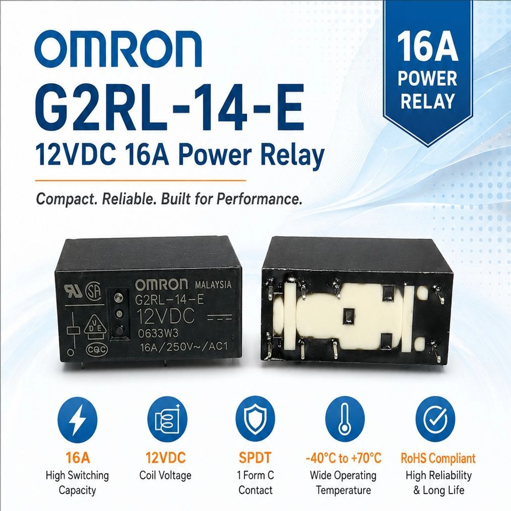 G2RL-14-E 12VDC 16Amp Relay