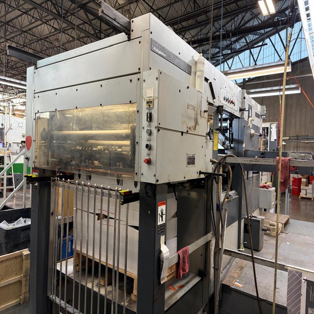 Used 1983 BOBST SP 102 BMA