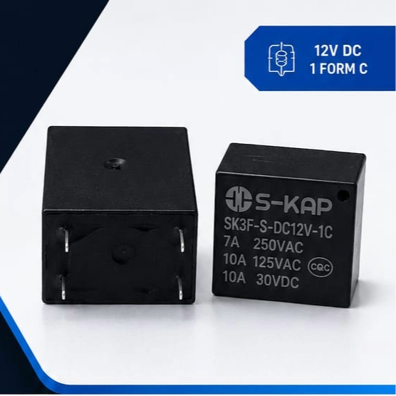 SK3F-S-DC12V 1CO Sugarcube Relay