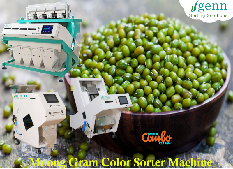 Moong Gram Color Sorter - Accuracy: 99.9  %