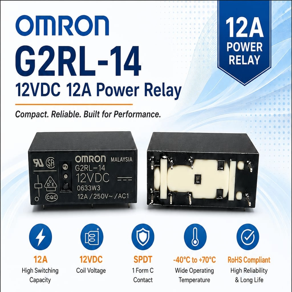 G2RL-14 12VDC 12Amp Relay